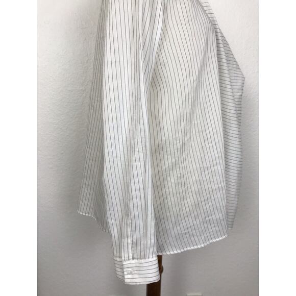 Liviana Conti Top Multicolor Striped Semi Sheer Pullover - Picture 6 of 11